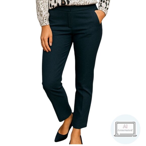 Cabi Womens Heather Black Audrey Pant Leggings Skinny Fit Style 967 Size 2 - Picture 1 of 11